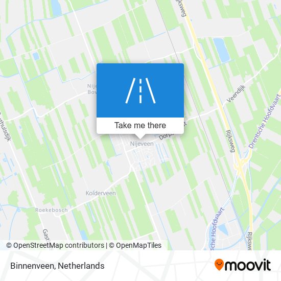 Binnenveen map