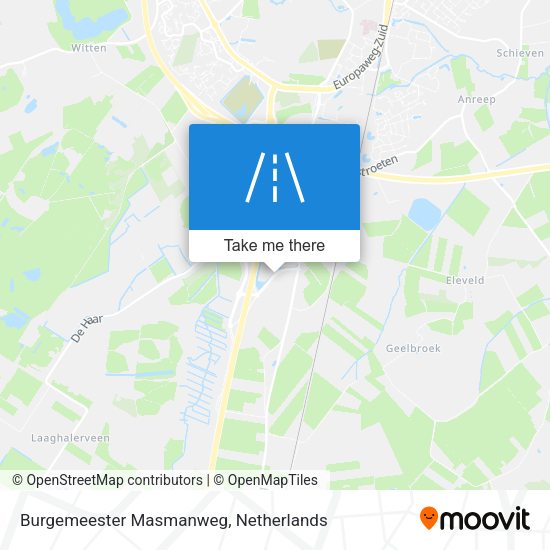 Burgemeester Masmanweg map