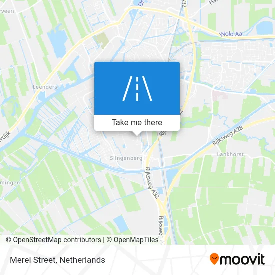 Merelstraat map