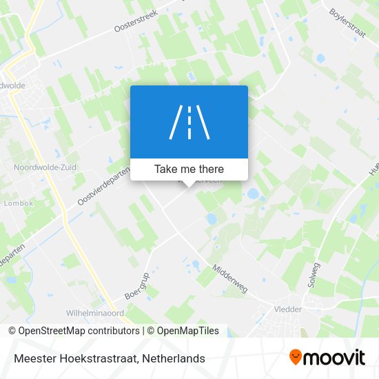 Meester Hoekstrastraat map