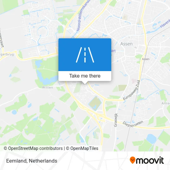 Eemland map