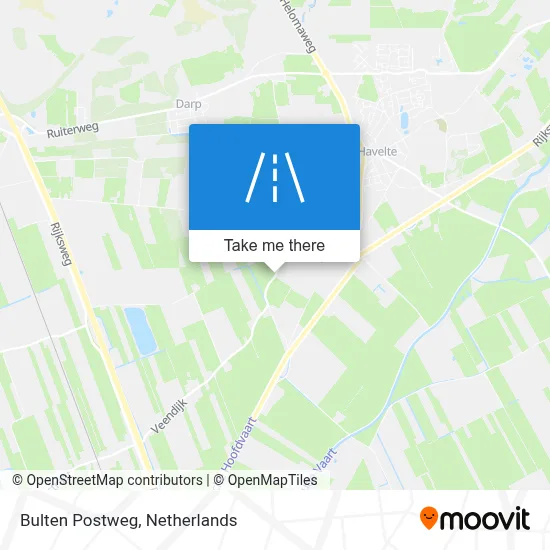 Bulten Postweg map