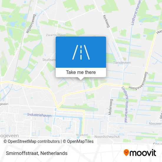 Smirnoffstraat map