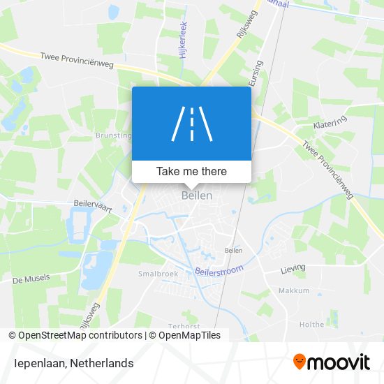 Iepenlaan map