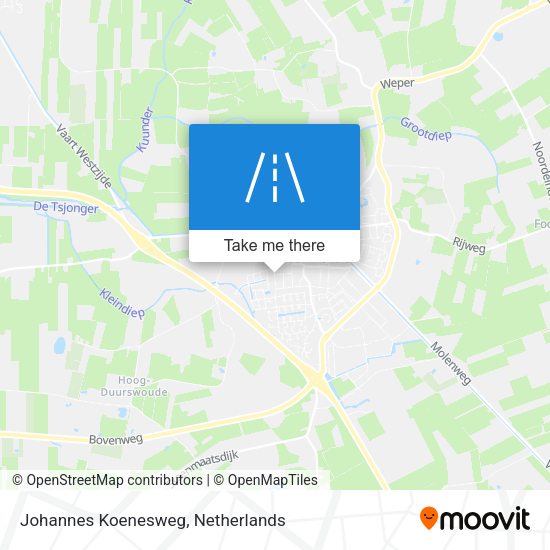 Johannes Koenesweg map