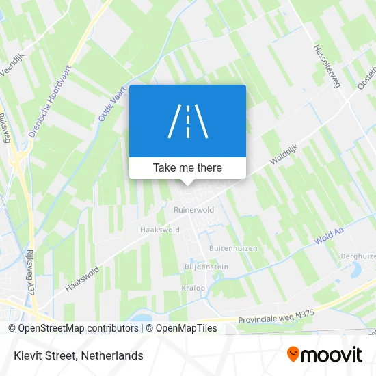 Kievitstraat map
