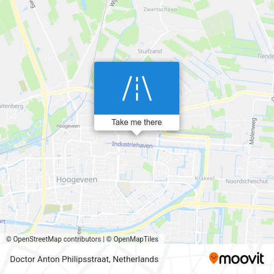 Doctor Anton Philipsstraat map