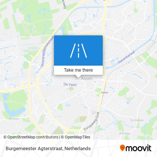 Burgemeester Agterstraat map