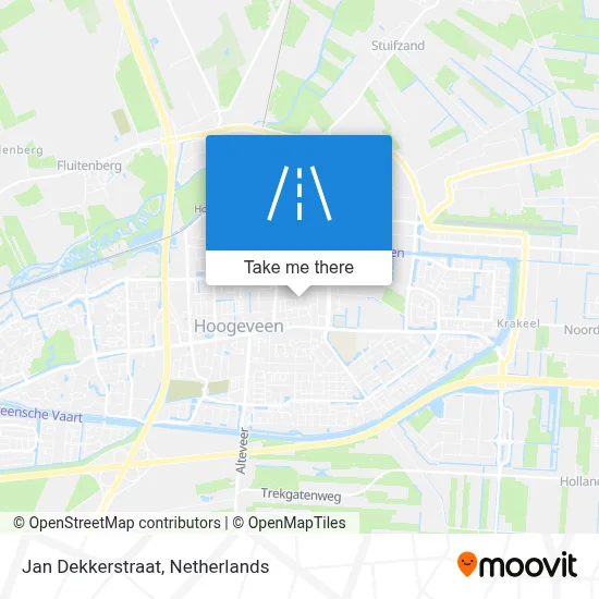 Jan Dekkerstraat map