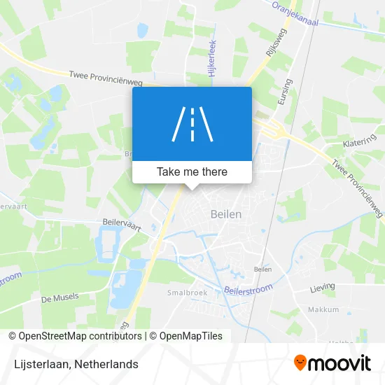 Lijsterlaan map