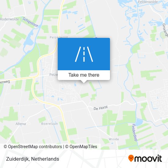 Zuiderdijk map