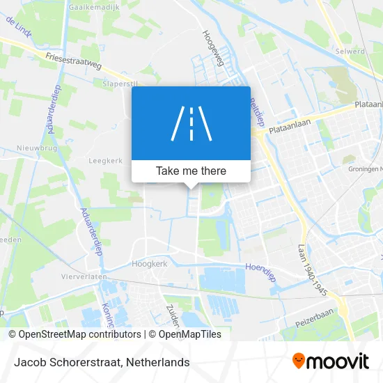 Jacob Schorerstraat map