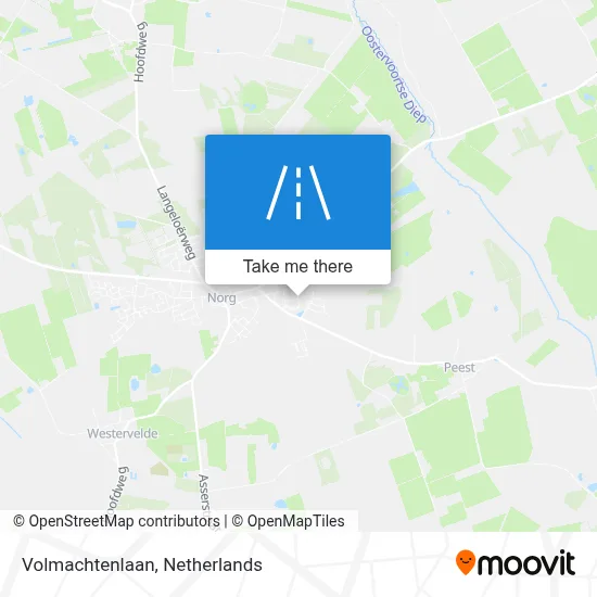 Volmachtenlaan map