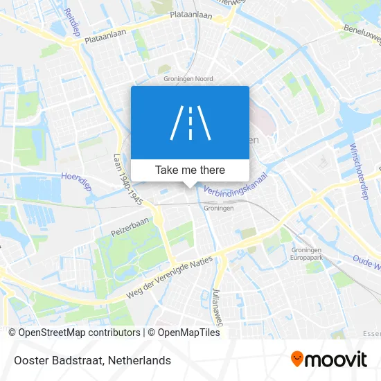 Ooster Badstraat map