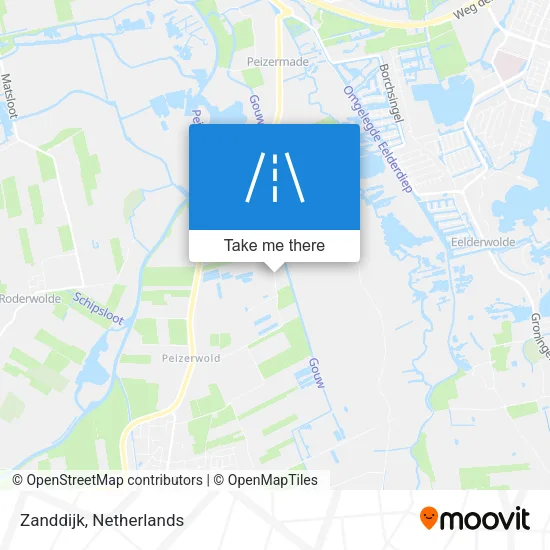 Zanddijk map