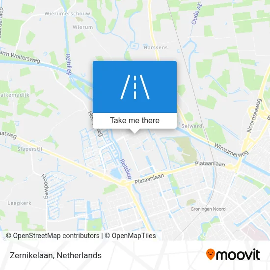 Zernikelaan map