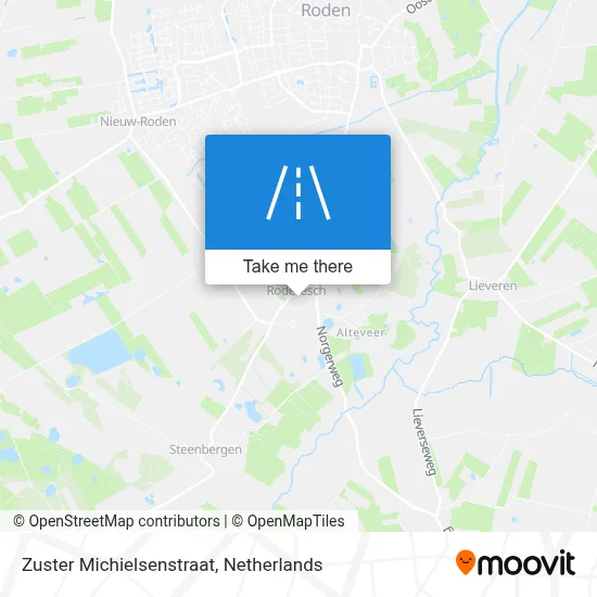 Zuster Michielsenstraat map