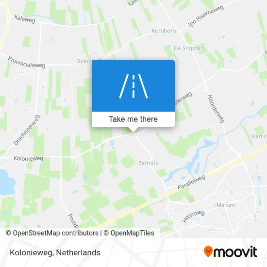 Kolonieweg map
