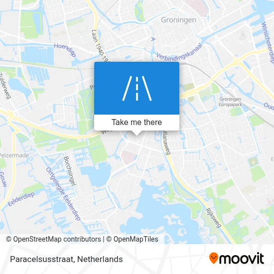 Paracelsusstraat map