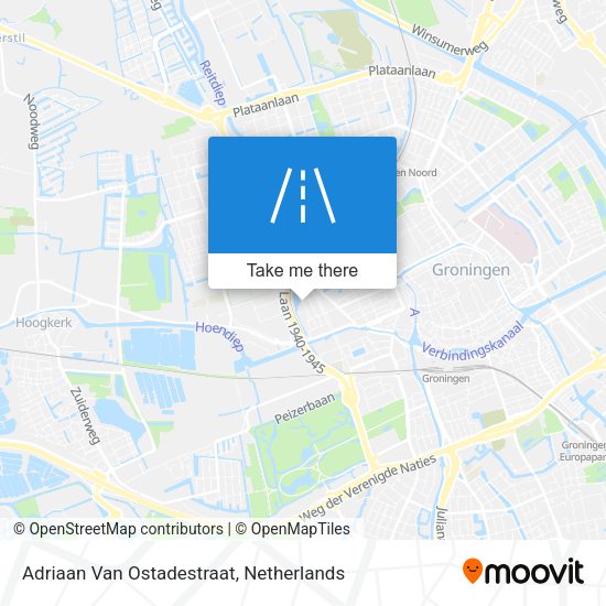 Adriaan Van Ostadestraat map