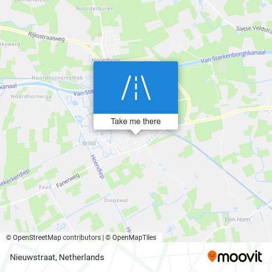 Nieuwstraat map