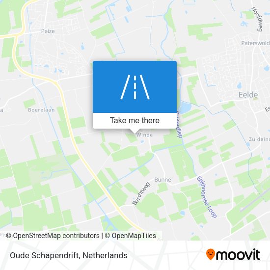 Oude Schapendrift map