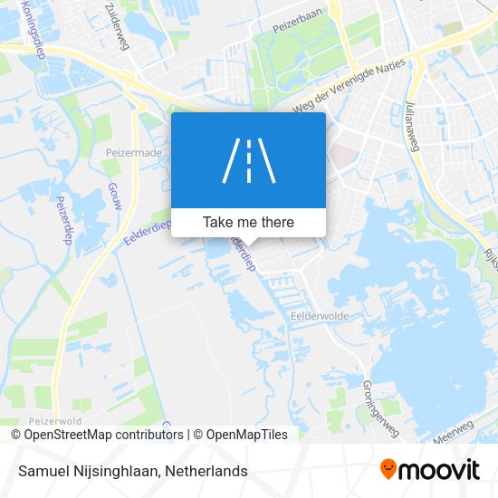 Samuel Nijsinghlaan map