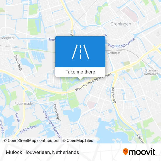 Mulock Houwerlaan map