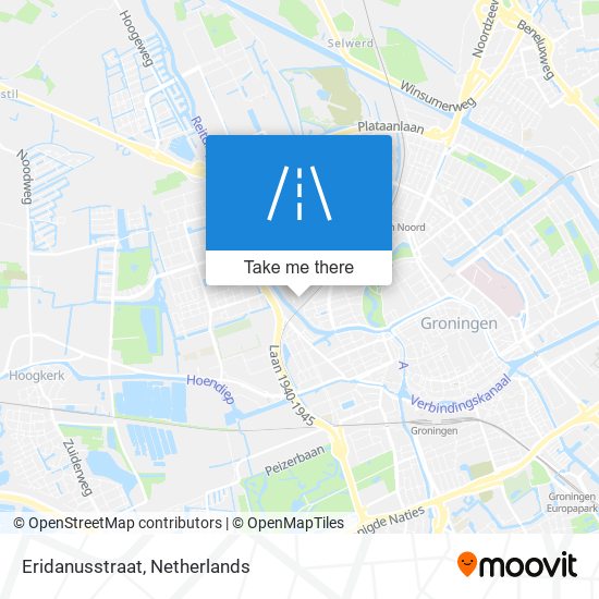 Eridanusstraat map