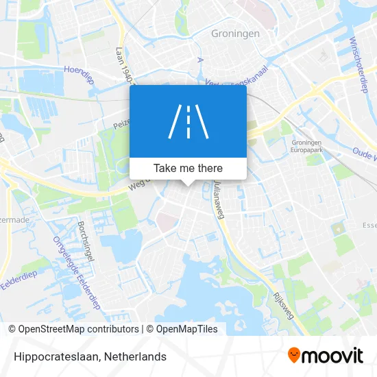 Hippocrateslaan map