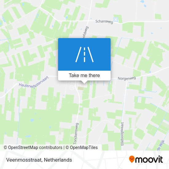 Veenmosstraat map