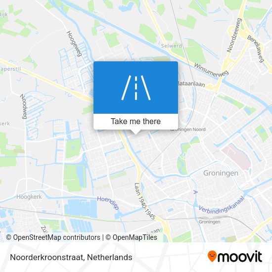 Noorderkroonstraat map