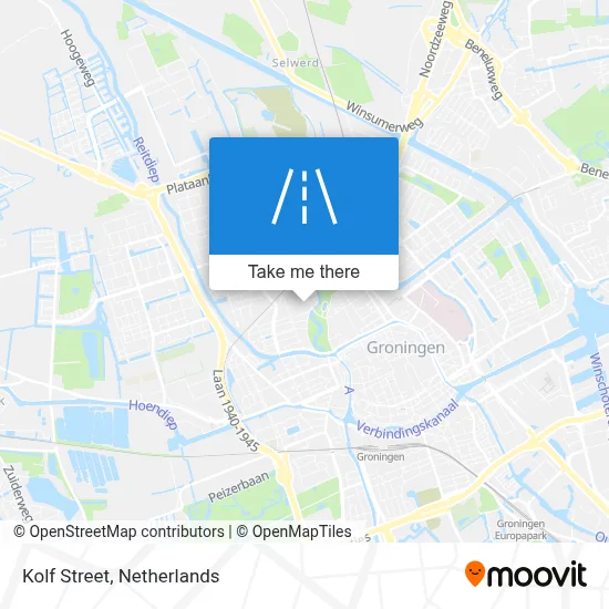 Kolfstraat map