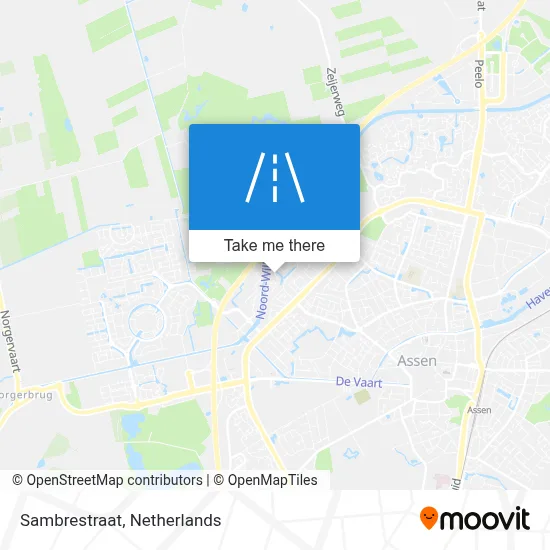 Sambrestraat map
