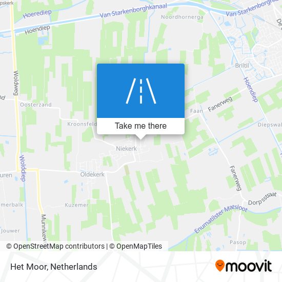 Het Moor map