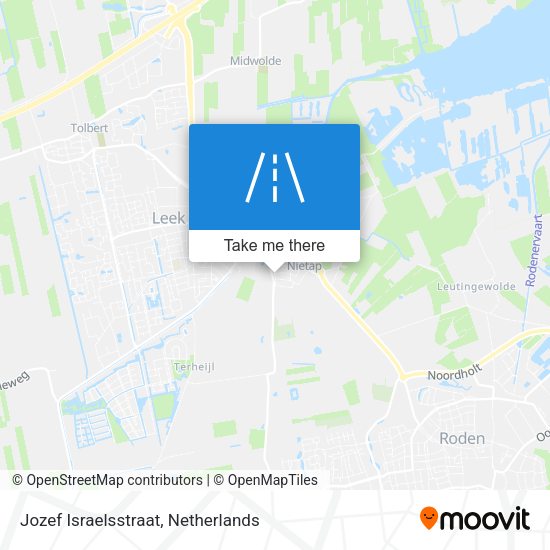 Jozef Israelsstraat map