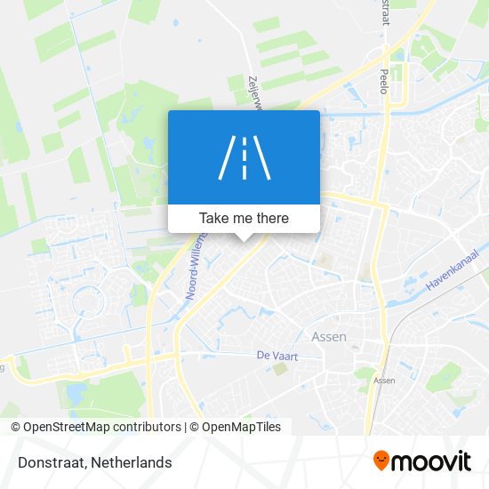 Donstraat map