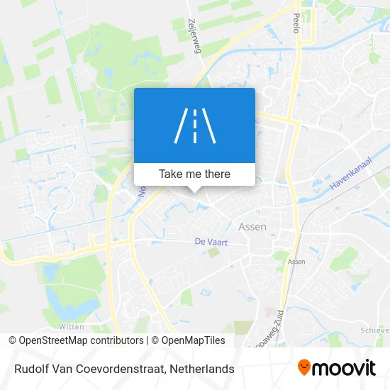 Rudolf Van Coevordenstraat map