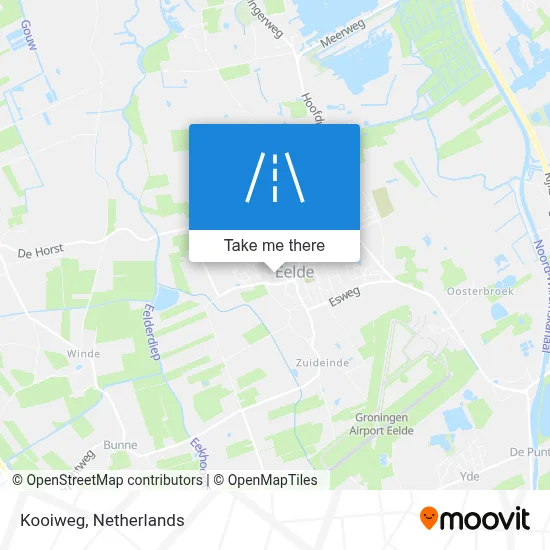 Kooiweg map