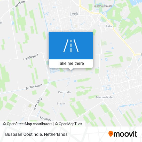 Busbaan Oostindie map