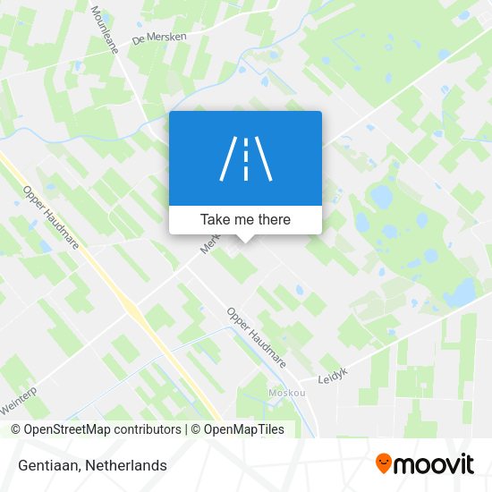 Gentiaan map