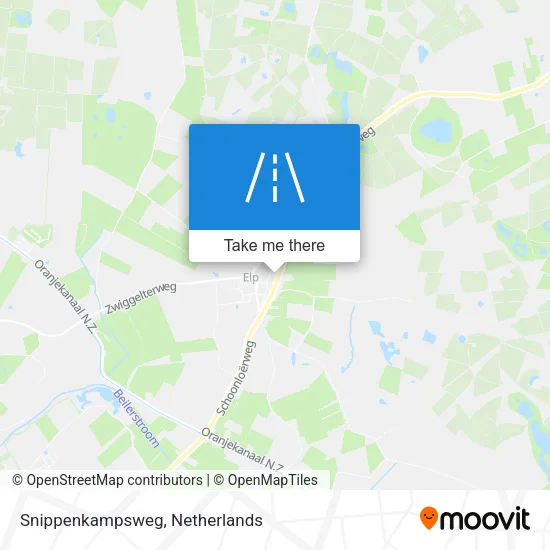 Snippenkampsweg map