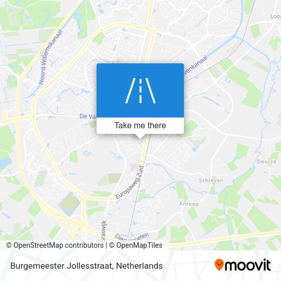 Burgemeester Jollesstraat map