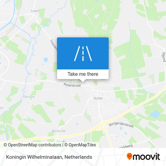 Koningin Wilhelminalaan map