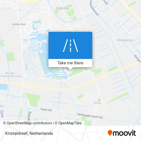 Kristaldreef map