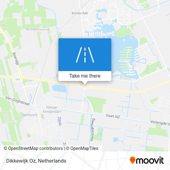 Dikkewijk Oz map