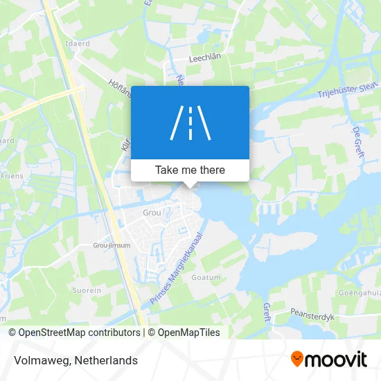 Volmaweg map