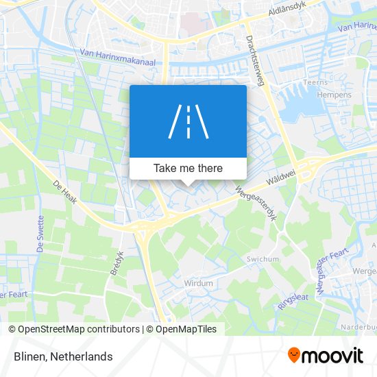 Blinen map