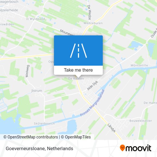 Goeverneursloane map