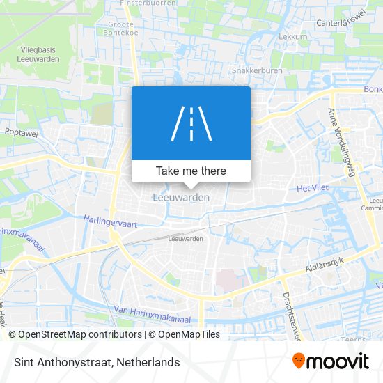 Sint Anthonystraat map